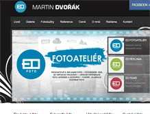 Tablet Screenshot of ed-fotoatelier.cz